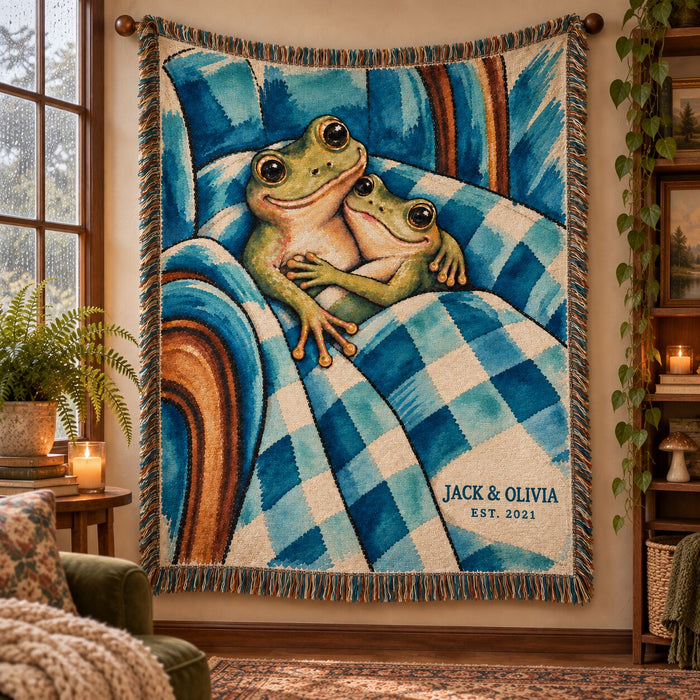 Under One Blanket Woven blanket