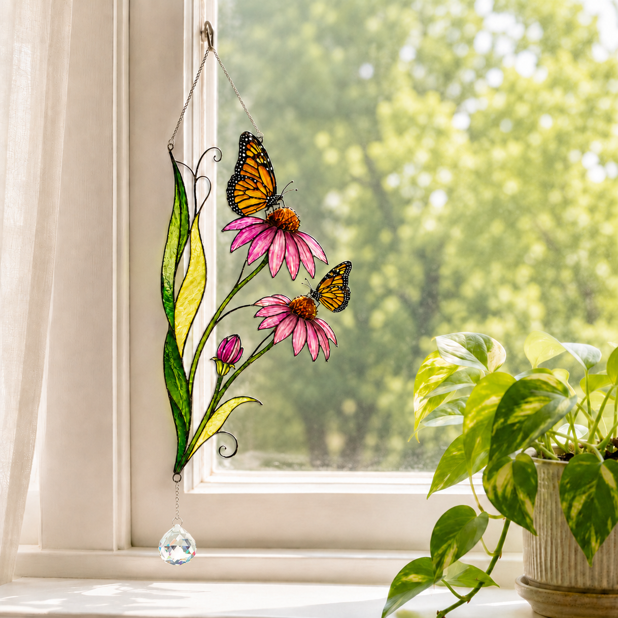 Crystal & Charm Suncatchers