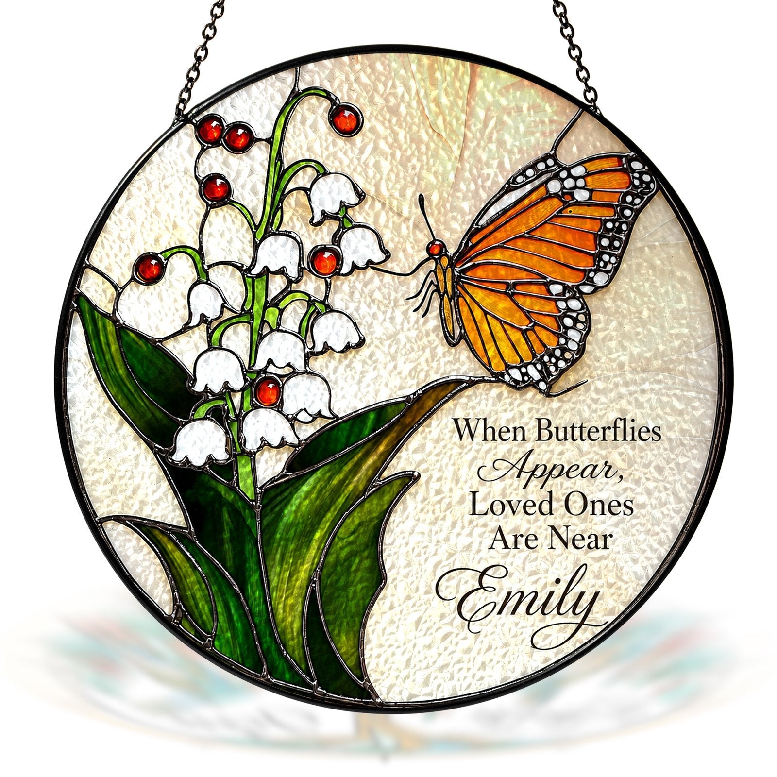 Stained Glass - Flower suncatcher ads