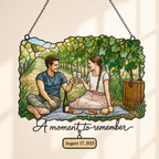 Custom Couple Photo Acrylic Suncatcher