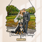 Custom Couple Photo Acrylic Suncatcher