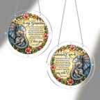 Personalized Grandma Elephant Acrylic Puzzle Suncatcher
