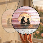 Personalized Mother’s Day Suncatcher Gift, Custom Name Mom Sun