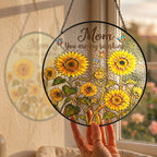 Mom Sunshine Stained Glass Suncatcher