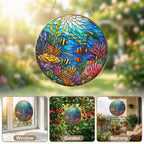 Under the Sea Stained Glass Suncatcher