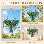 Luna Moth Tree of Life Holographic Acrylic Suncatcher