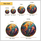 Jellyfish Stained Glass Suncatcher