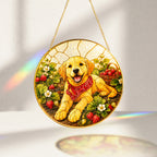 Personalized Strawberry Dog Suncatcher