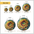 Sunflower Stained Glass Suncatcher