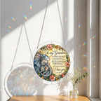 Personalized Grandma Elephant Acrylic Puzzle Suncatcher