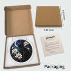 Pixiwoo gift box packaging with 9.25 inch size for the puzzle suncatcher