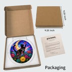 Pixiwoo gift box packaging with 9.25 inch size for the puzzle suncatcher