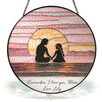 Personalized Mother’s Day Suncatcher Gift, Custom Name Mom Sun