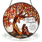 Tree of Love – Mom Stained Glass Suncatcher