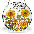 Mom Sunshine Stained Glass Suncatcher