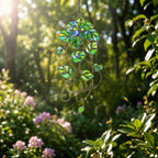Personalized Monstera Trailing Vine Holographic Acrylic Suncatcher