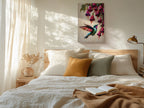 Hummingbird Canvas Wall Art Stained Glass Prints