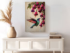 Hummingbird Canvas Wall Art Stained Glass Prints