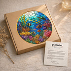Under the Sea Stained Glass Suncatcher