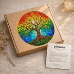 Tree of Life Stained Glass Suncatcher