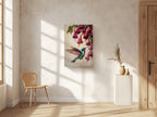 Hummingbird Canvas Wall Art Stained Glass Prints