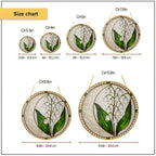 Lily of the Valley Pearl Stained Glass Suncatcher
