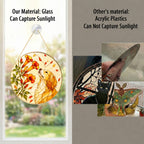 Personalized Dog & Trumpet Suncatcher