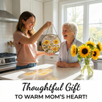 Mom Sunshine Stained Glass Suncatcher