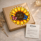 You Are My Sunshine Sunflower Stained Glass Suncatcher