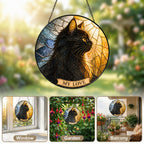 Black Cat Memorial Suncatcher gift box packaging