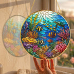 Under the Sea Stained Glass Suncatcher