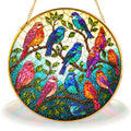 Songbirds Stained Glass Suncatcher