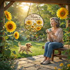 Mom Sunshine Stained Glass Suncatcher