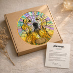 Golden Retriever Memorial Suncatcher gift idea
