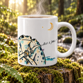 Personalized Past Midnight Frog Couple Mug