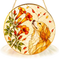 Personalized Dog & Trumpet Suncatcher