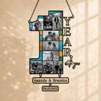 Personalized One Year Anniversary Gift For Couple