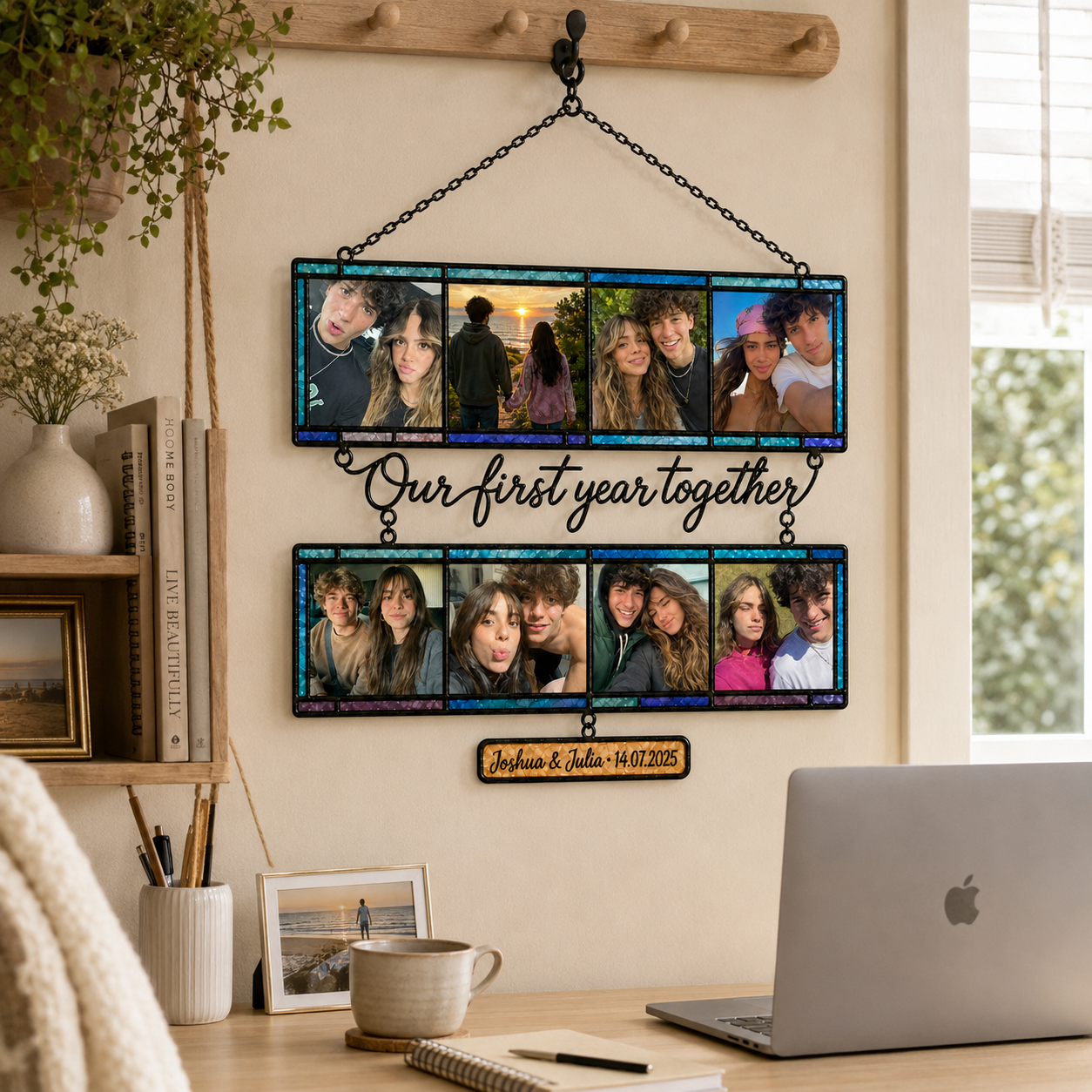 Custom Photo Film Strip Memories Acrylic Suncatcher