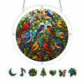 Garden Songbird Acrylic Puzzle Suncatcher