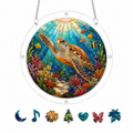 Sea Turtle Acrylic Puzzle Suncatcher