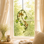 Tree Frog Pair Holographic Acrylic Suncatcher