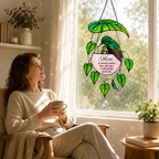 Hummingbird gift for Mom Holographic Acrylic Suncatcher