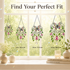 Personalized Mom Memorial Butterfly Holographic Acrylic Suncatcher