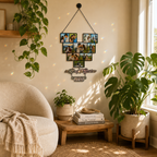 Custom Heart Photo Collage Acrylic Suncatcher