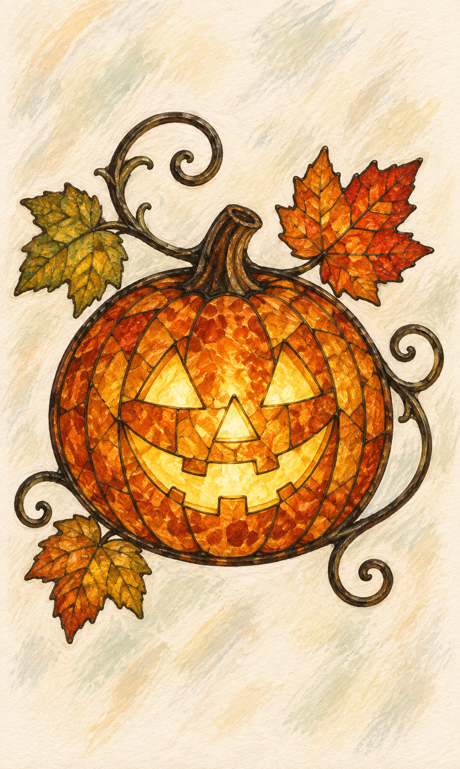 Hallow Glow original illustration