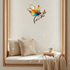 Dragonfly Suncatcher Acrylic Stained Glass Window Hanging