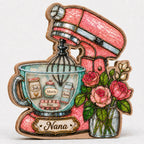 Personalized Stand Mixer Shaker Desk Name Sign