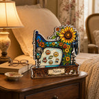 Personalized Sewing Machine Shaker Desk Name Sign