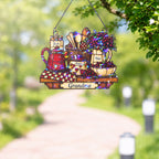 Personalized Grandma Vintage Kitchen Holographic Acrylic Suncatcher