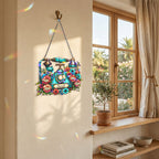 Personalized Vintage Telephone Holographic Acrylic Suncatcher
